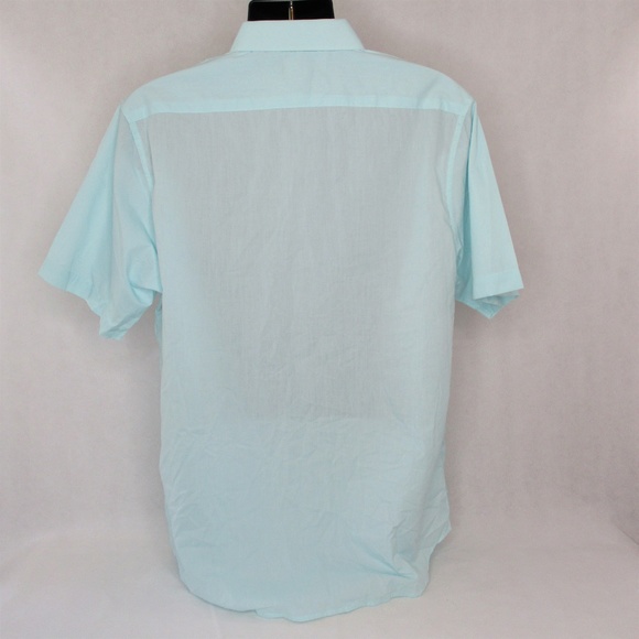 Galaxy Classic Fit Short Sleeve Oxford Shirt - Picture 3 of 6